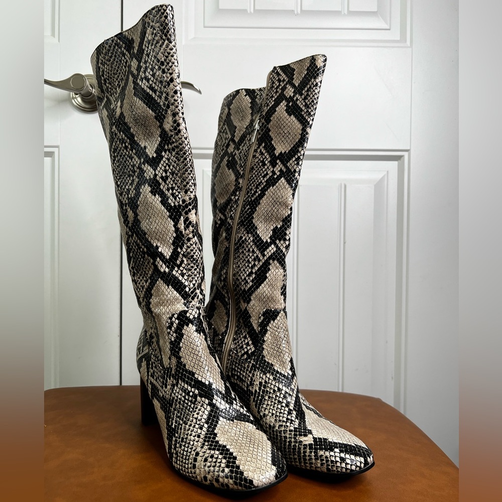 Marc Fisher Snakeskin Boots